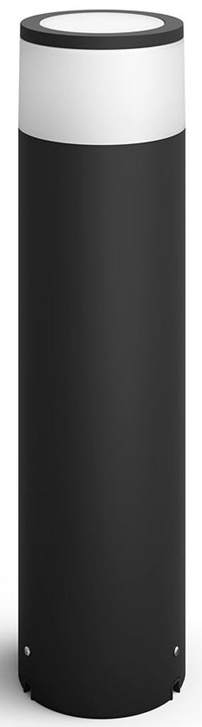Įsmeigiamas lauko šviestuvas Philips Hue Calla, 8W, LED, IP65, juoda sp., 10.4 cm x 40 cm