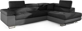 Kampinė sofa Anton Inari 96, Soft 29, pilka sp., dešininė, 202 x 275 cm x 90 cm