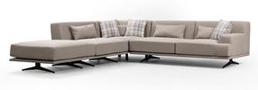 Nurgadiivan Hanah Home Bentley 859FTN2031, hele pruun v., parem, 302 x 302 cm x 80 cm