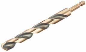 Grąžtas Dewalt DT20618, medienai/metalas/plienui, hss, hex, 12 mm x 14.5 cm