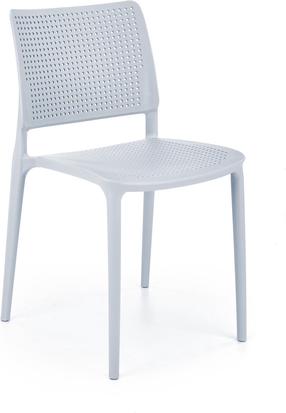 Valgomojo kėdė K514, žydra sp., 55 cm x 42 cm x 79 cm