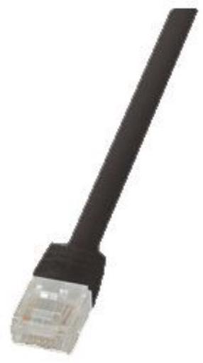 Tīkla kabelis Logilink CF2013U RJ-45, RJ-45, 0.25 m, melna krās.