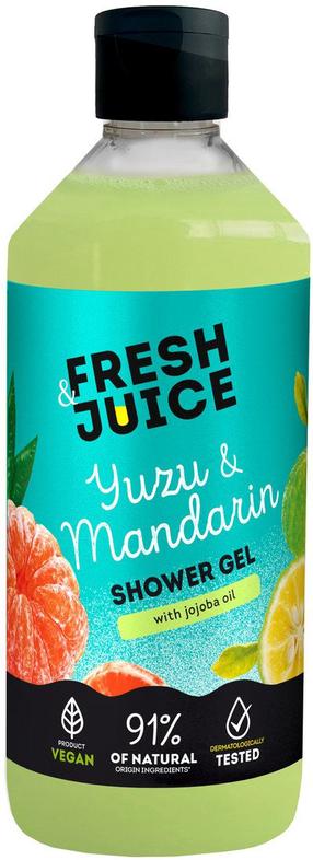 Ķermeņa mazgāšanās želeja Fresh Juice Yuzu & Mandarin, 473 ml