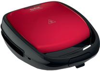 Sumuštinių keptuvė Tefal Snack Time 2 PL SW341031, juoda sp./raudona sp., 700 W Prekė su pažeista pakuote.