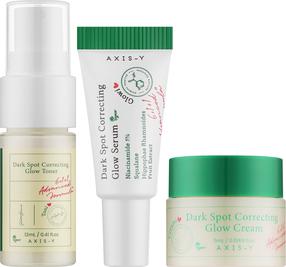 Makiažo valiklis Axis-y The Mini Glow Trio, 22 ml, 3 vnt.