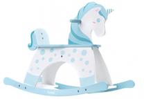 Supamas arkliukas Iwood Rocking Horse Unicorn, mediena, mėlyna sp.
