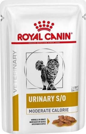 Mitrā kaķu barība Royal Canin Urinary S/O Moderate Calorie, 0.085 kg