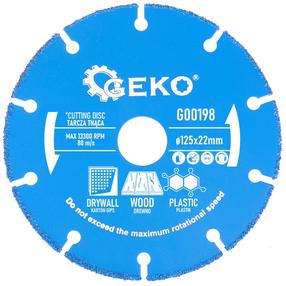 Deimantinis diskas Geko, 125 mm x 22 mm x 2.2 mm