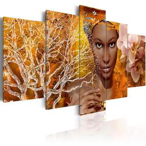 Reprodukcija Artgeist Tales from Africa HK4092-DKX, 200 cm x 100 cm