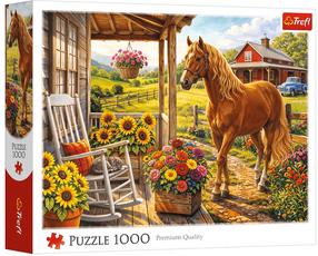 Пазл Trefl Horse on the Farm, 68 см x 48 см, 1000 шт.