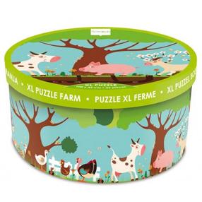 Pusle Scratch Europe Farm, 33 cm x 100 cm, 36 tk, mitmevärviline
