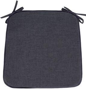 Kėdžių pagalvėlė Home4you Summer T0450942, tamsiai pilka sp., 39 cm x 39 cm