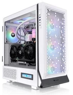 Корпус компьютера Thermaltake Ceres 300 TG ARGB, прозрачный цв./белый цв.