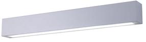 Šviestuvas sieninis Light Prestige Ibros GS-LWA-9W WH 5907796366523, LED, 4000 °K, 1 x 9 W, balta sp. / pilka sp.