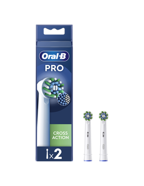 Elektrinio dantų šepetėlio galvutė Oral-B EB50-2 Cross Action Pro, 2 vnt.