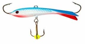 Blizgė Surf "Modelis 1", 4 cm, 7 g, mėlyna sp./balta sp./raudona sp.
