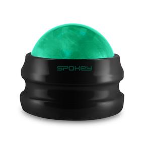Masāžas bumbiņa Spokey Glob 944209, melna krās./zaļa krās., 6.5 cm