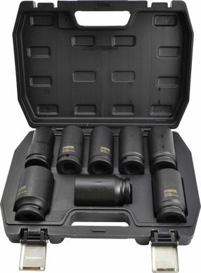 Dziļa sešstūra trieciena muciņa, komplekts AWTools AW38856BL, 3/4"