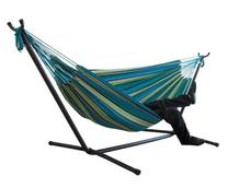 Hamakas Double Hammock 1830839508700, mėlyna sp./žalia sp., 200 cm