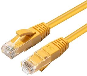 Tinklo kabelis MicroConnect CAT6A UTP MC-UTP6A20Y RJ-45, RJ-45, 20 m, geltona sp.