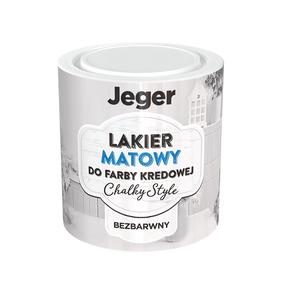 Lakas, matinis Jeger Chalk Paint, 0.5 l, Bespalvis