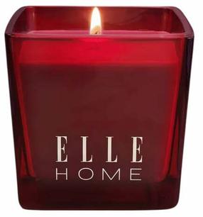 Svece, aromātiskā Elle Home Sakura, 40 h, 215 g, sarkana krās.