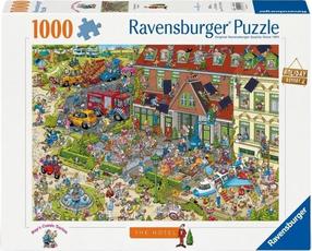 Pusle Ravensburger Rays Comic Series The Hotel, 50 cm x 70 cm, 1000 tk, mitmevärviline