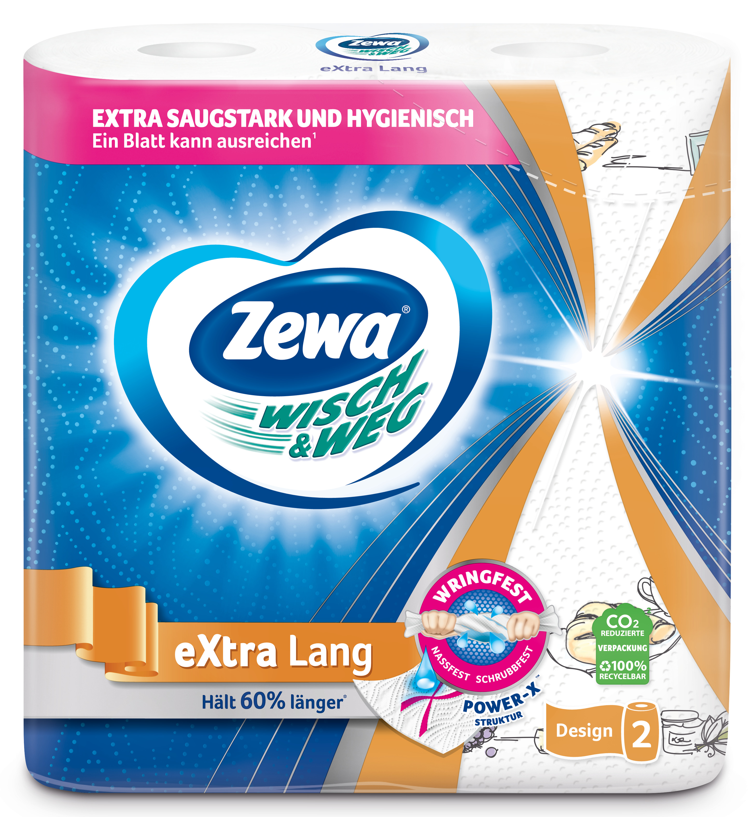 Tualetinis popierius Zewa Deluxe Pure White, 3 sl, 32 vnt