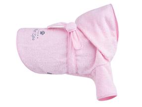 Chalatas šunims Amiplay SPA, rožinė sp., 30 cm
