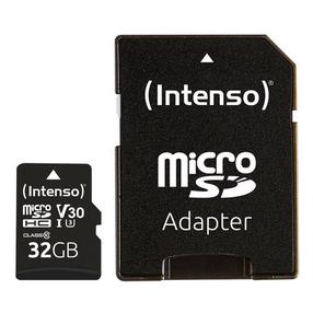 Atminties kortelė Intenso, 32 GB, 100 Mb/s - 45 Mb/s