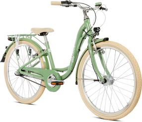 Vaikiškas dviratis, miesto Puky Skyride 24-3, žalia sp., 24"