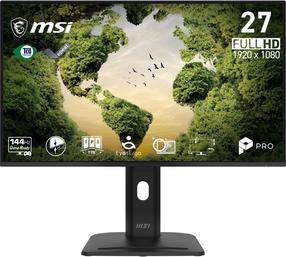 Monitors MSI MSI Pro MP275PGN E14, TFT IPS, 144 Hz, FHD, 27"