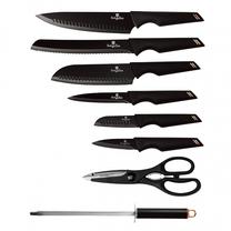Virtuvinių peilių komplektas Berlinger Haus Black Rose BH-2692, 8 vnt.
