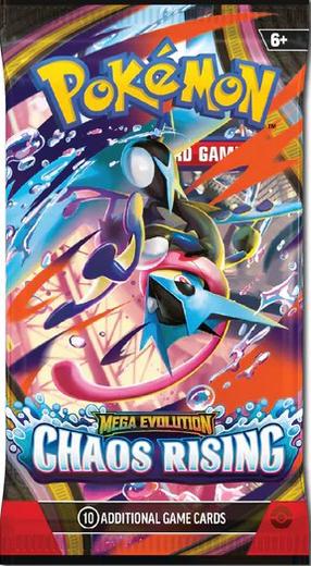 Kortų žaidimas Pokemon TCG Mega Evolution Chaos Rising