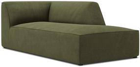 Диван Micadoni Home Ruby Corduroy Chaise Longue, зеленый цв., правый, 181 x 93 см x 69 см