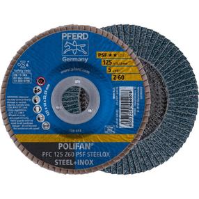 Шлифовальный диск Pferd SPF Z60 PFC, 125 мм x 22.23 мм