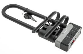Spyna Bottari Shackle U Lock, juoda sp./pilka sp., 290 mm