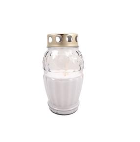 Свеча, могильный, 35 час, прозрачный цв.