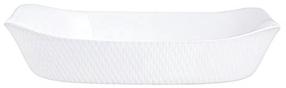 Stiklinis indas Luminarc Smart Cuisine Wavy, balta sp., 34 cm x 25 cm