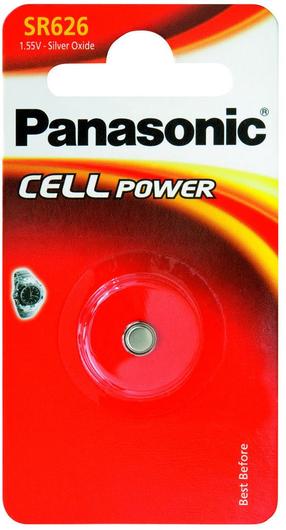 Baterijas Panasonic 12503, SR626, 1.55 V