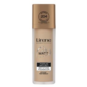Skystas makiažo pagrindas Lirene City Matt, 204 natural, 30 ml