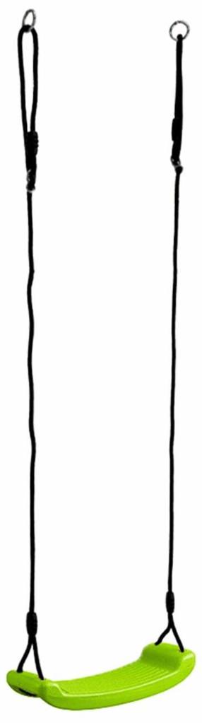 Piekaramās šūpoles bērniem 4IQ, 16.5 cm, 8.5 cm, zaļa krās.