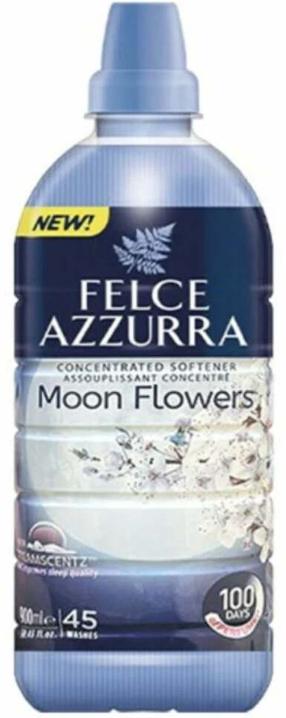 Skalbinių minkštiklis Felce Azzurra Moon Flower Concentrated Fabric Softener, skystas, 0.9 l