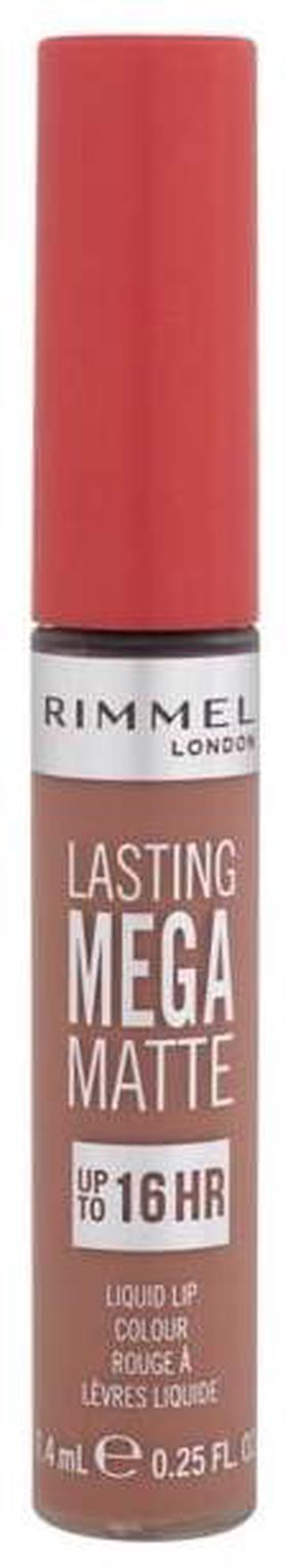 Lūpu krāsa Rimmel London Lasting Mega Matte 16HR, 7.4 ml, gaiši brūna krās., 700