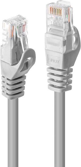 Võrgukaabel Lindy Cat.5e U/UTP RJ-45, RJ-45, 2 m, hall v.