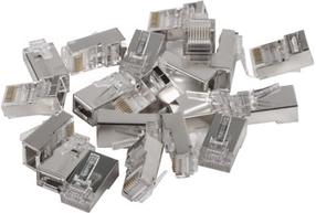 Antgalis Lanberg RJ45 CAT.6 FTP PLUG 8P8C 100 pcs PLS-6000EZ RJ-45, sidabro sp.
