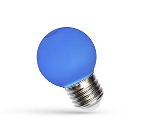 Augalų auginimo lemputė Spectrum LED, P45, mėlyna sp., E27, 1 W, 20 lm