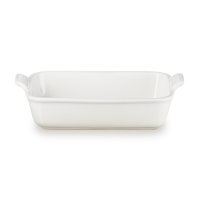 Keramikinis kepimo indas Le Creuset Heritage Stoneware, balta sp., 32.7 cm x 20.3 cm, 2.4 l