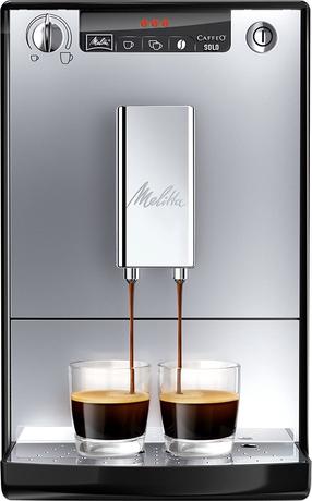 Automaatne kohvimasin Melitta Caffeo Solo Coffee E950-203, hõbe v.