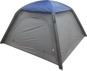 Kolmekohaline telk Enero Camp, sinine v./hall v., 210 cm x 210 cm x 110 cm